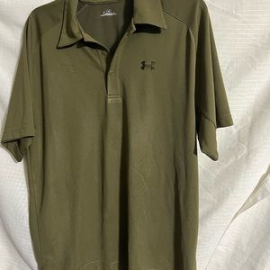 2 Under Armour Polos Mens Medium